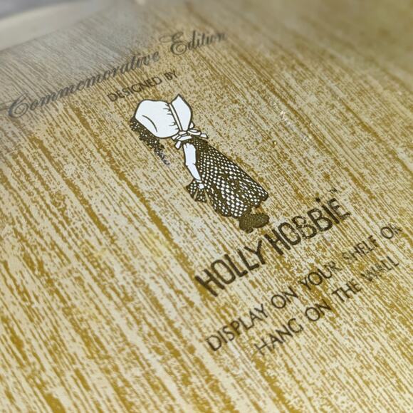 Vintage 1972 Holly Hobbie Christmas Plate – American Greetings Cat Collectible - Picture 12 of 13